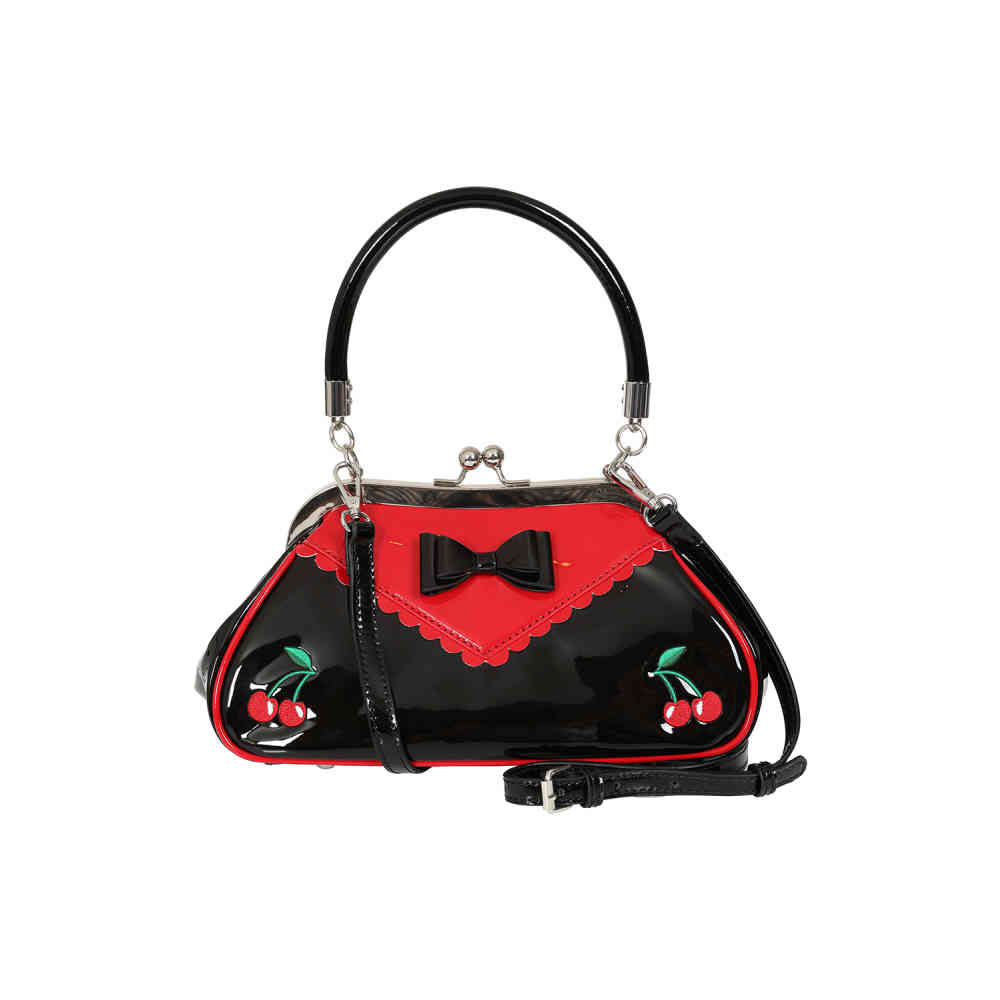 Banned - Billie Jean Handtasche - Rot/Schwarz